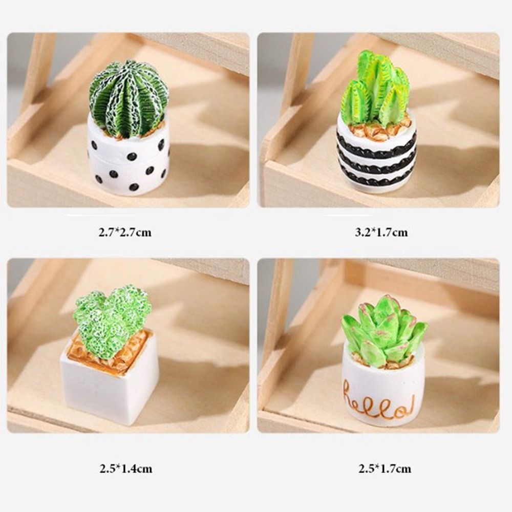 1:12 ドールハウスミニチュア鉢植えマルチスタイルミニ緑の - Bonsai Garden Miniature のレビューと価格