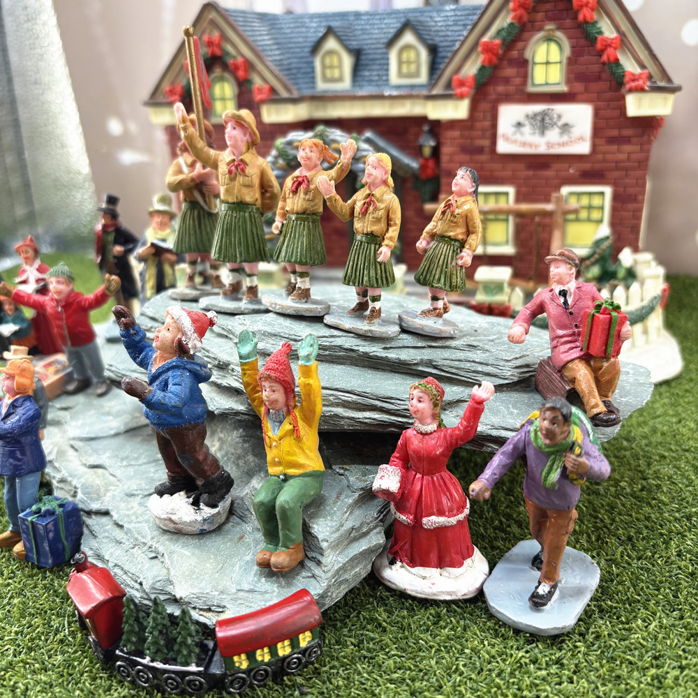 ミニチュア人形ガーデニングサンドテーブル装飾盆栽彫刻屋外ガー - Bonsai Garden Miniature のレビューと価格