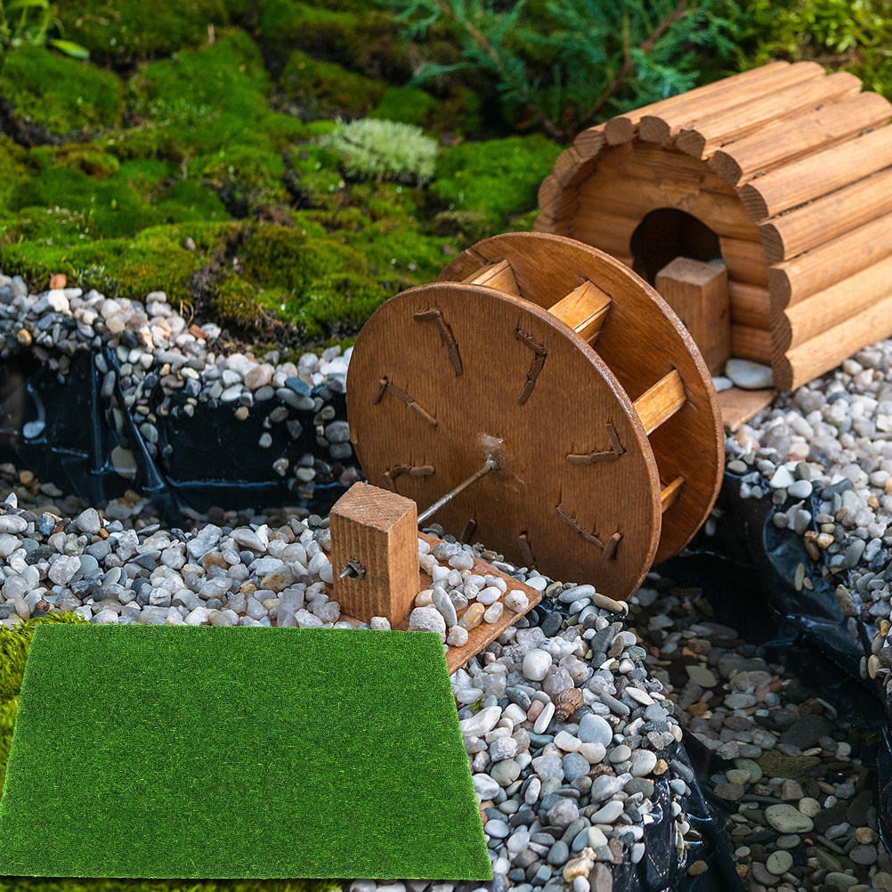 16枚入りリアルな人工苔シート、DIYクラフト用フェイクモス - Bonsai Garden Miniature のレビューと価格